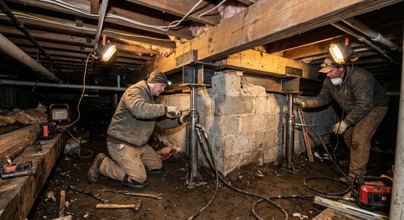 Basement Foundation Repair in Oldham County, KY