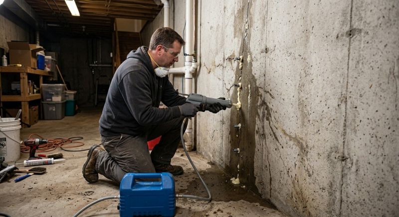 Basement Foundation Repair in Sellersburg, IN
