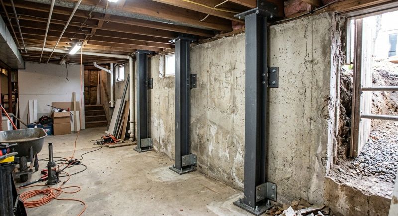 Basement Stabilization in Oldham County, KY