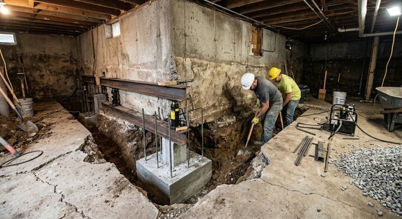 Basement Underpinning in Oldham County, KY