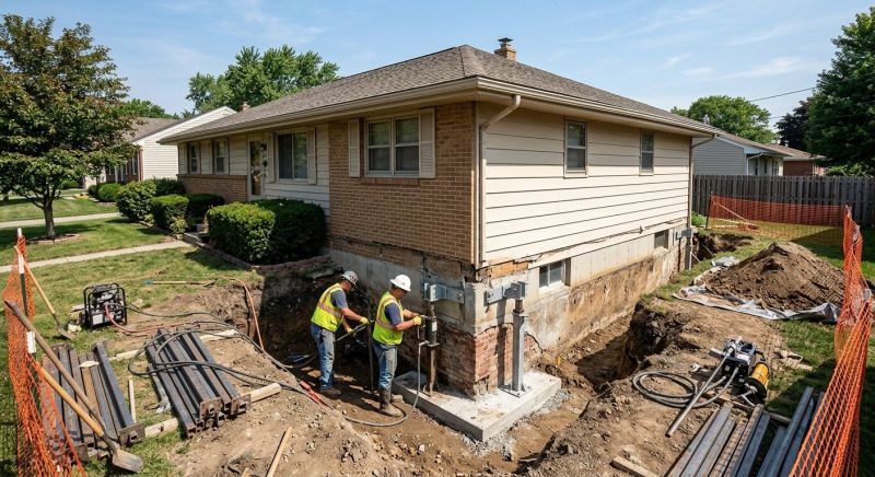 Building Foundation Repair in Memphis, IN