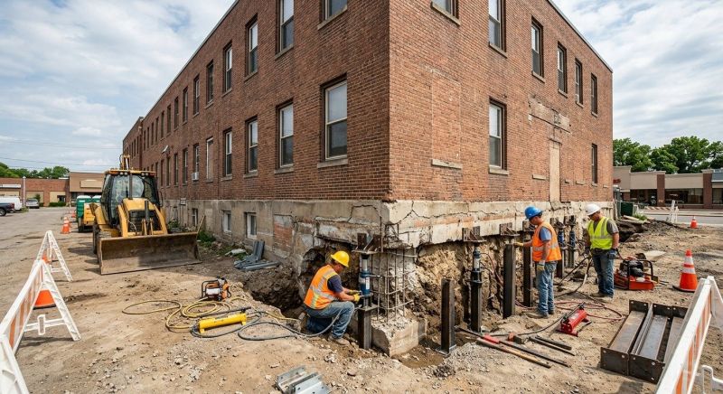 Commercial Foundation Repair in Oldham County, KY