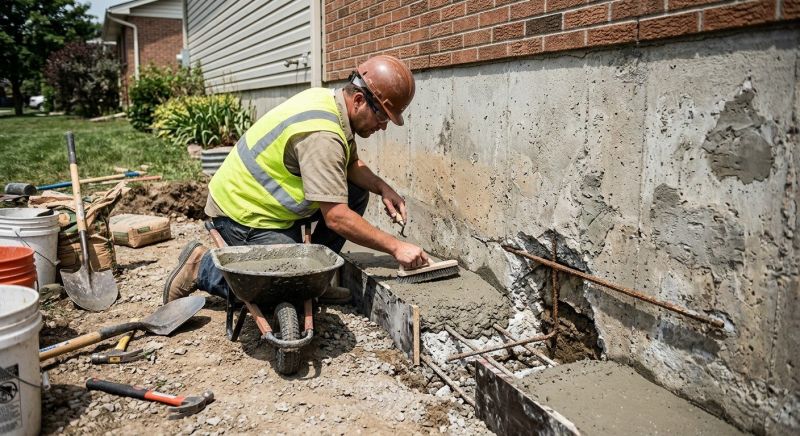 Concrete Foundation Repair in Sellersburg, IN