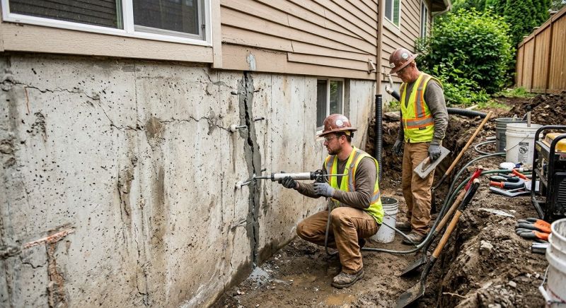 Cracked Foundation Repair in Oldham County, KY