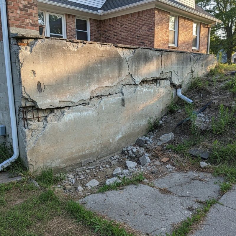 Cracked Foundation Repair in Sellersburg, IN