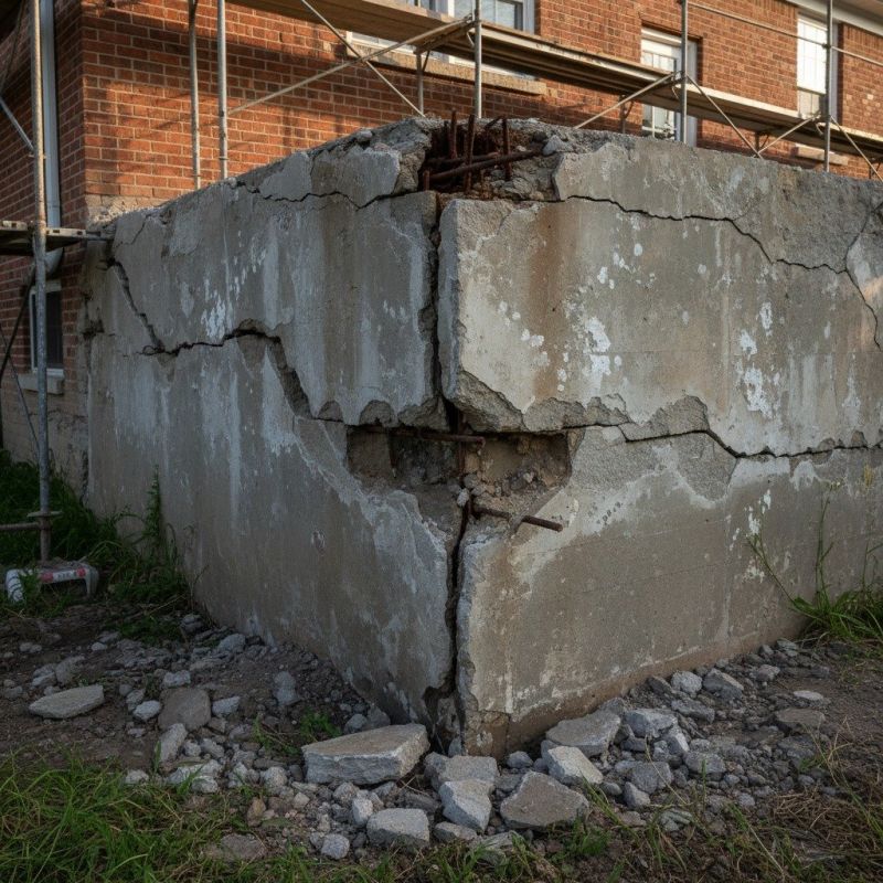 Cracked Foundation Repair in Sellersburg, IN