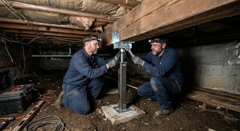 Crawl Space Leveling in Oldham County, KY
