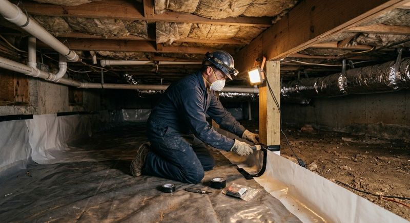 Crawl Space Leveling in Oldham County, KY