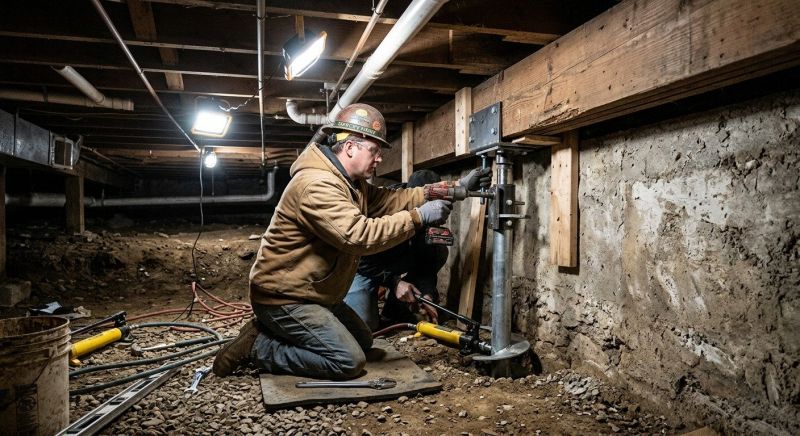 Crawlspace Foundation Repair in Prospect, KY