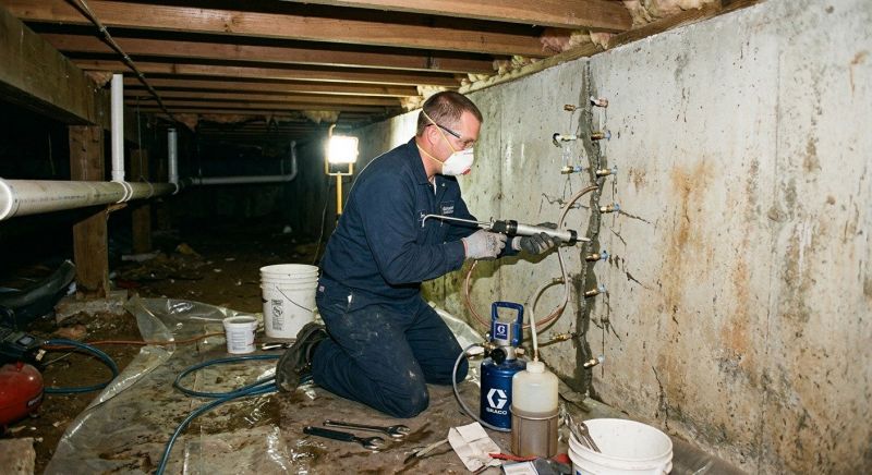 Crawlspace Foundation Repair in Prospect, KY