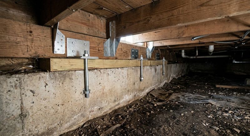 Crawlspace Structural Repair in Oldham County, KY