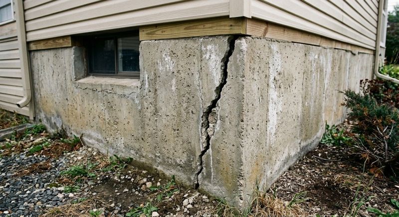 Foundation Crack Repair in Shelby County, KY