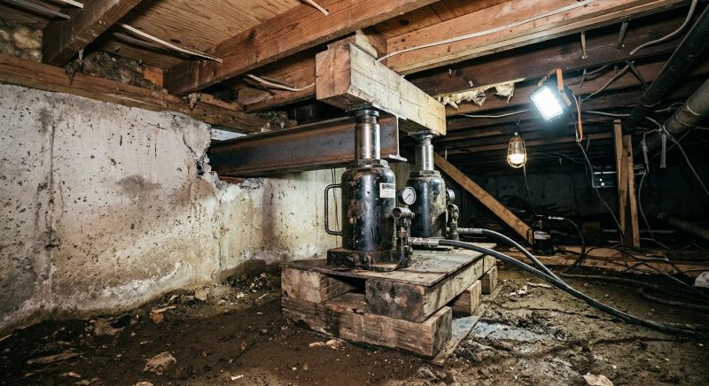 Foundation Jacking in Crestwood, KY