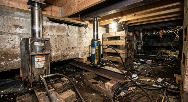 Foundation Jacking in Eminence, KY