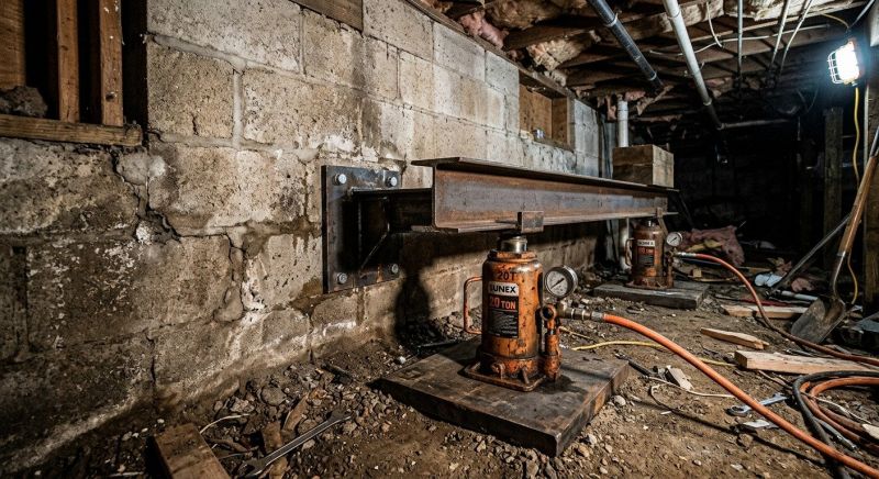 Foundation Jacking in Jeffersonville, IN