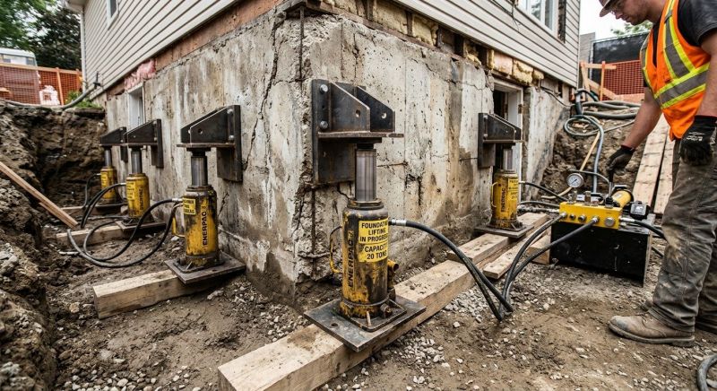 Foundation Jacking in Oldham County, KY