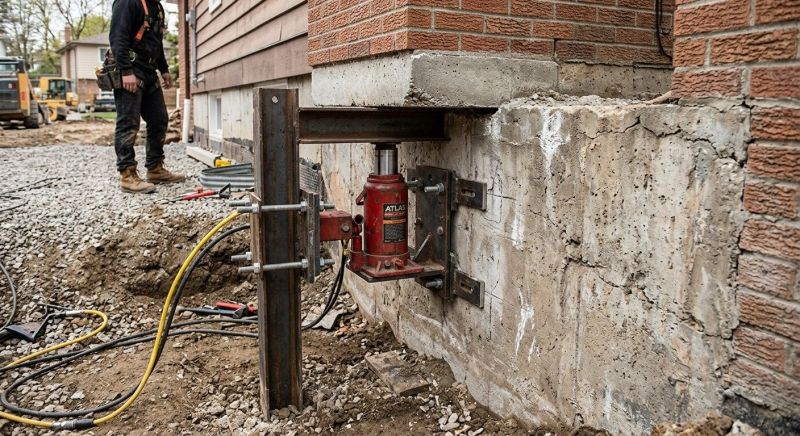 Foundation Jacking in Shelby County, KY