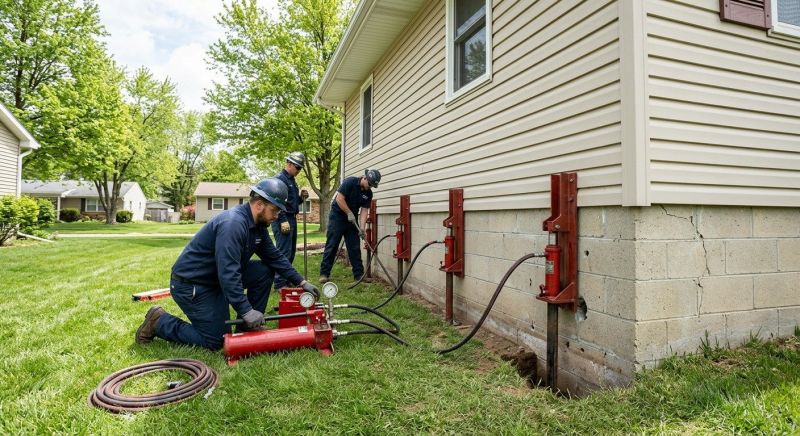 Foundation Jacking in Smithfield, KY