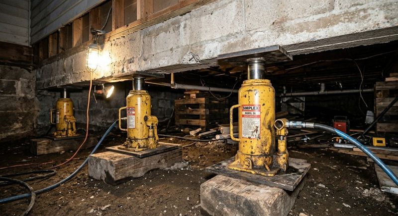 Foundation Jacking in Smithfield, KY