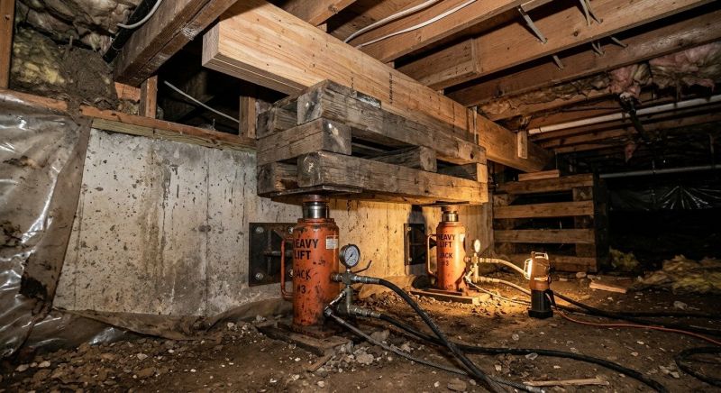 Foundation Jacking in Trimble County, KY