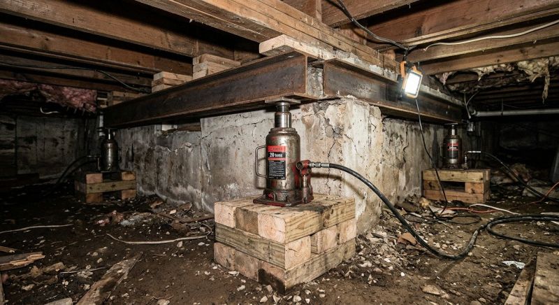 Foundation Jacking in Trimble County, KY