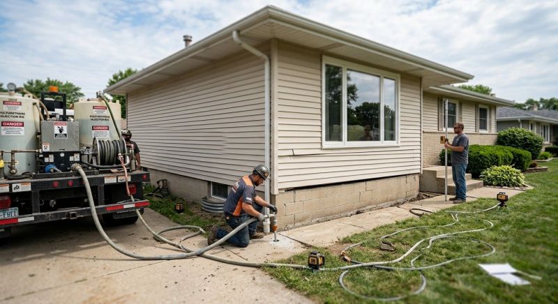 Foundation Lifting in Crestwood, KY