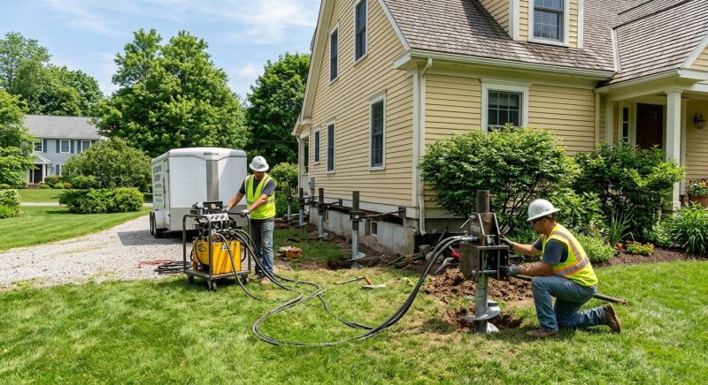 Foundation Lifting in Jeffersonville, IN