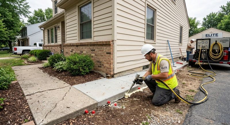 Foundation Lifting in Madison, IN