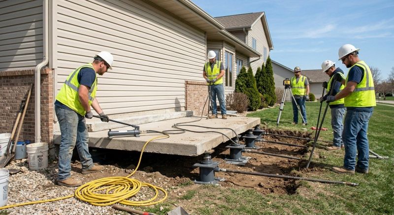 Foundation Lifting in Spencer County, KY