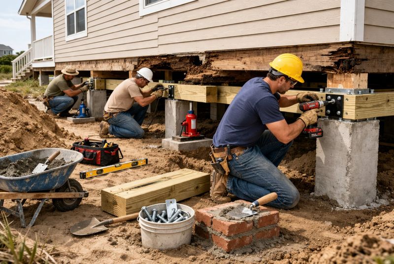 Foundation Raising in Eminence, KY