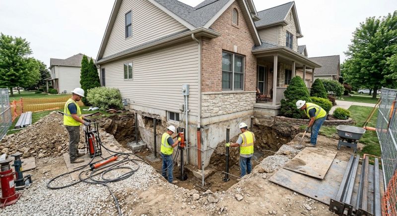 Foundation Renovation in Oldham County, KY