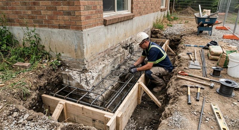 Foundation Repair in Charlestown, IN