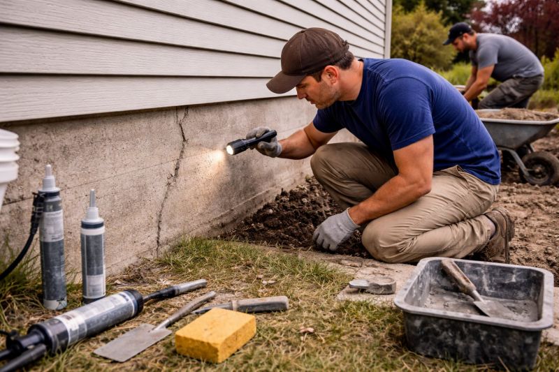 Foundation Repair in Madison, IN