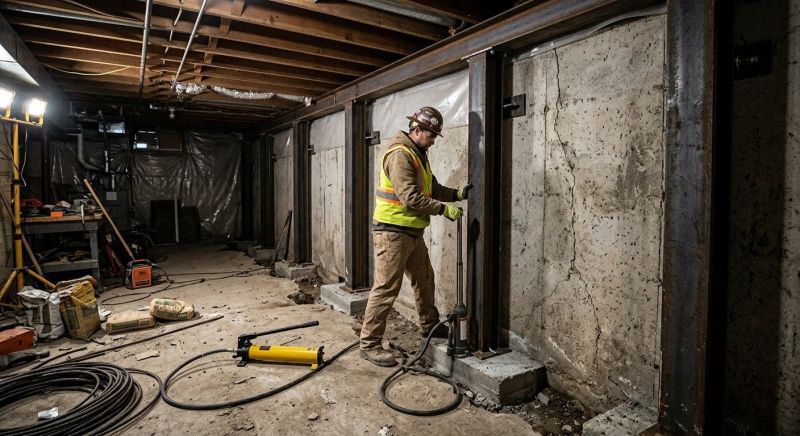 Foundation Stabilizing in Charlestown, IN
