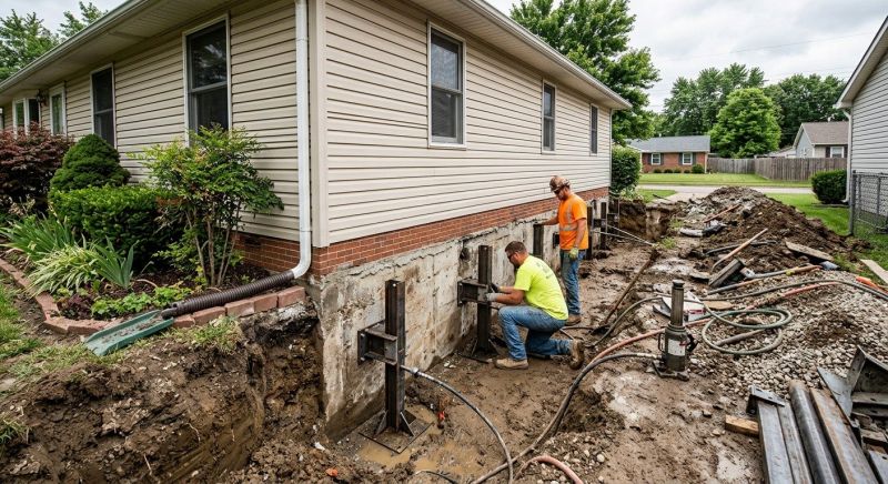 Foundation Stabilizing in Henry County, KY
