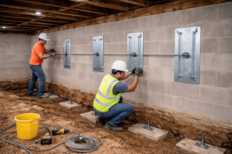 Foundation Stabilizing in Shelby County, KY