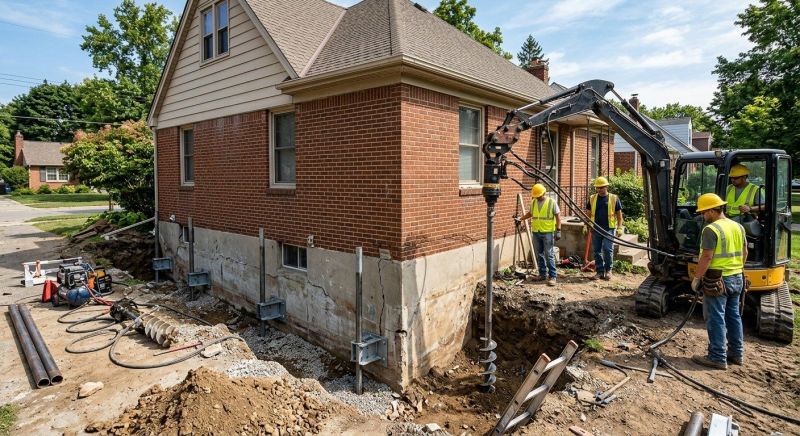 Foundation Stabilizing in Spencer County, KY