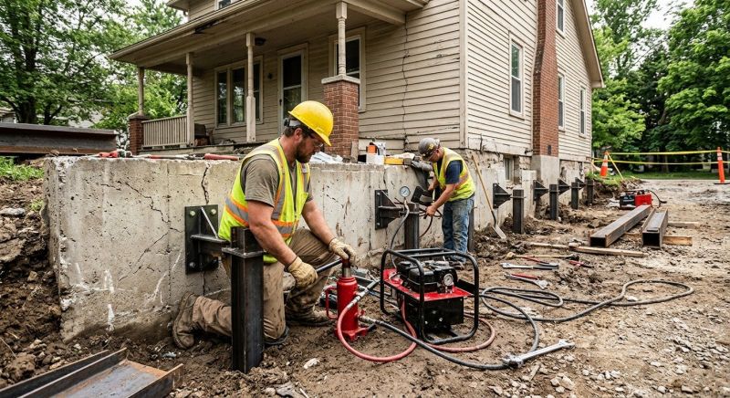 Foundation Stabilizing in Taylorsville, KY