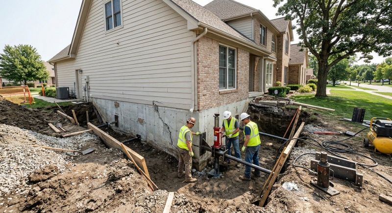 Foundation Structural Repair in Madison, IN