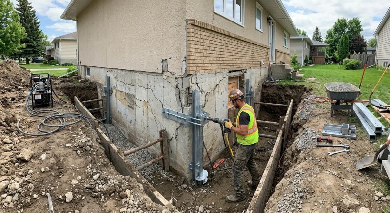 Foundation Structural Repair in Shelby County, KY