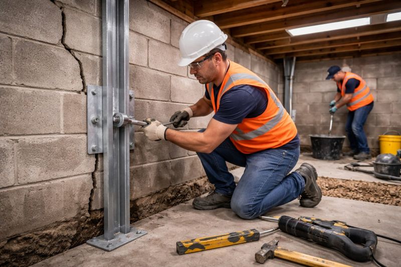 Foundation Structural Repair in Shelbyville, KY