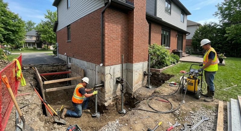 Foundation Underpinning in Oldham County, KY