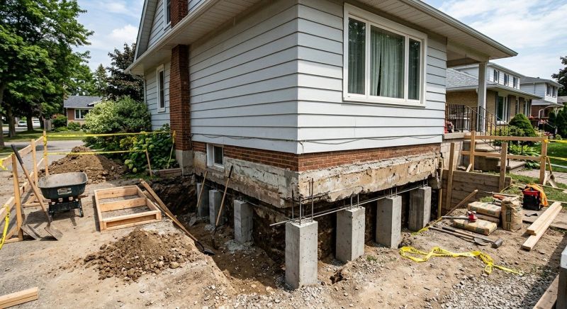 Foundation Underpinning in Oldham County, KY