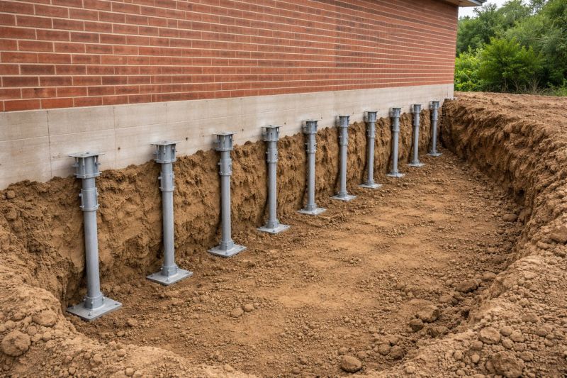 Helical Pile Installation in Oldham County, KY