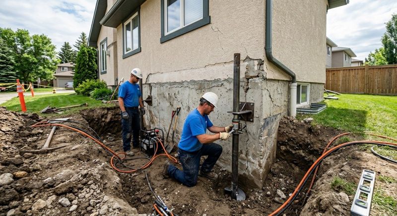 Helical Pile Installation in Oldham County, KY