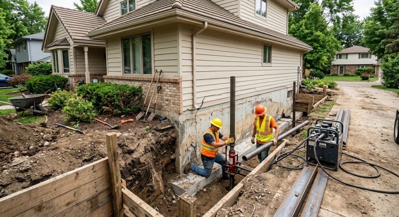 Home Foundation Repair in Henry County, KY