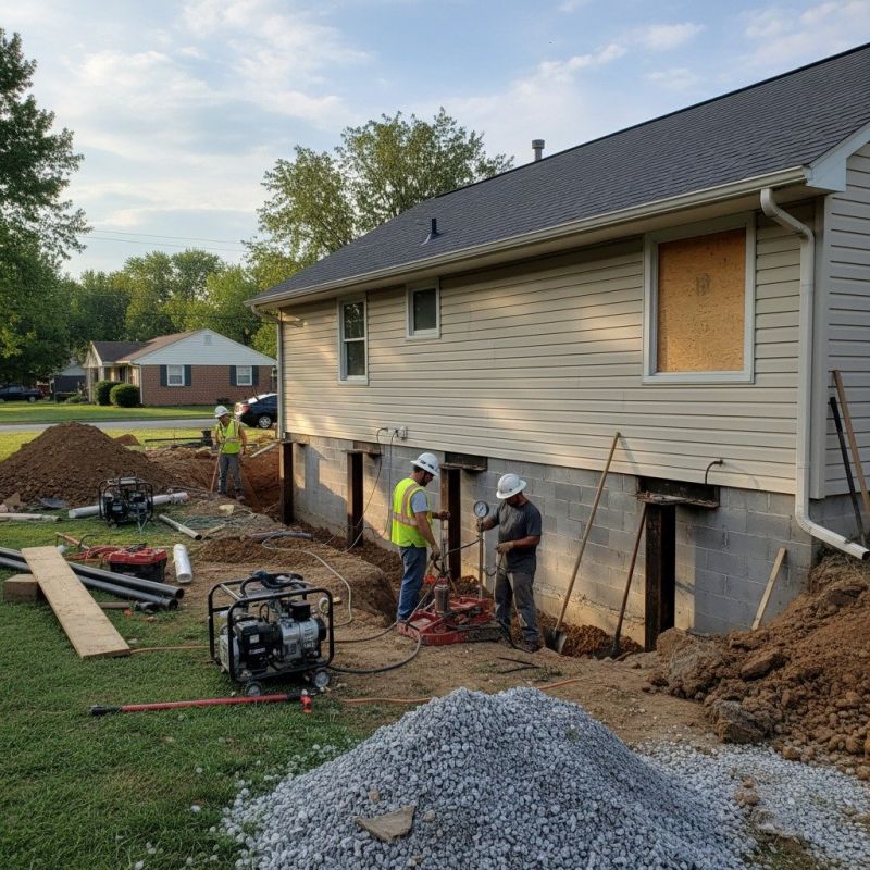 Home Foundation Repair in Shelby County, KY