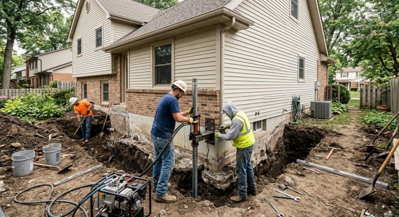 Home Foundation Repair in Trimble County, KY