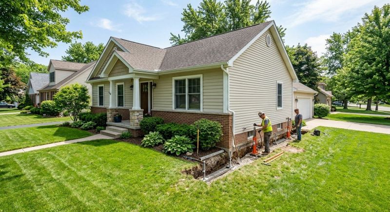 House Foundation Leveling in Oldham County, KY