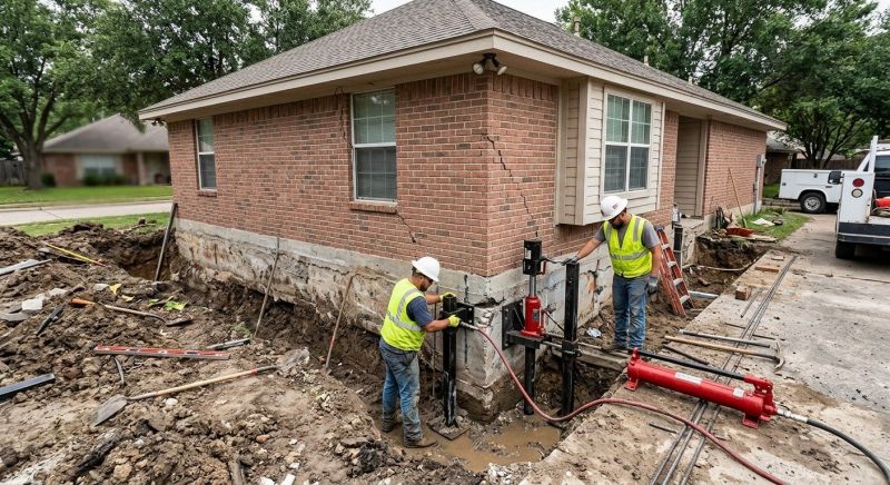 House Foundation Repair in Henry County, KY